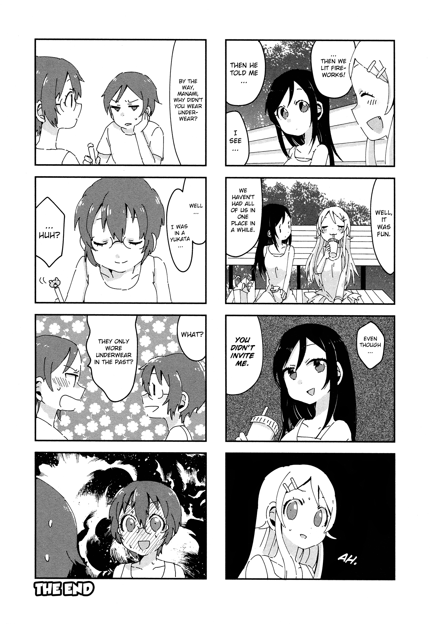 Ore no Imouto ga Konna ni Kawaii Wake ga Nai - Official 4koma Anthology Chapter 9.2 page 8 - Chapter 9 v2 : There's No Way My Little Sister Would Want To Go To The Summer Festi...