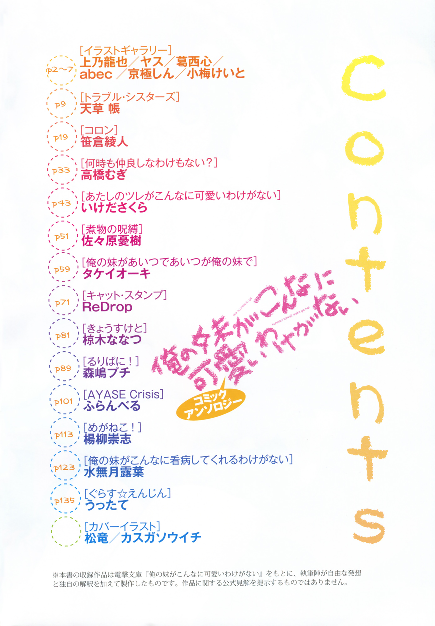 Ore no Imouto ga Konna ni Kawaii Wake ga Nai - Official Anthology Comic Chapter 1.2 page 14 - Chapter 1 v2 : Trouble Sisters