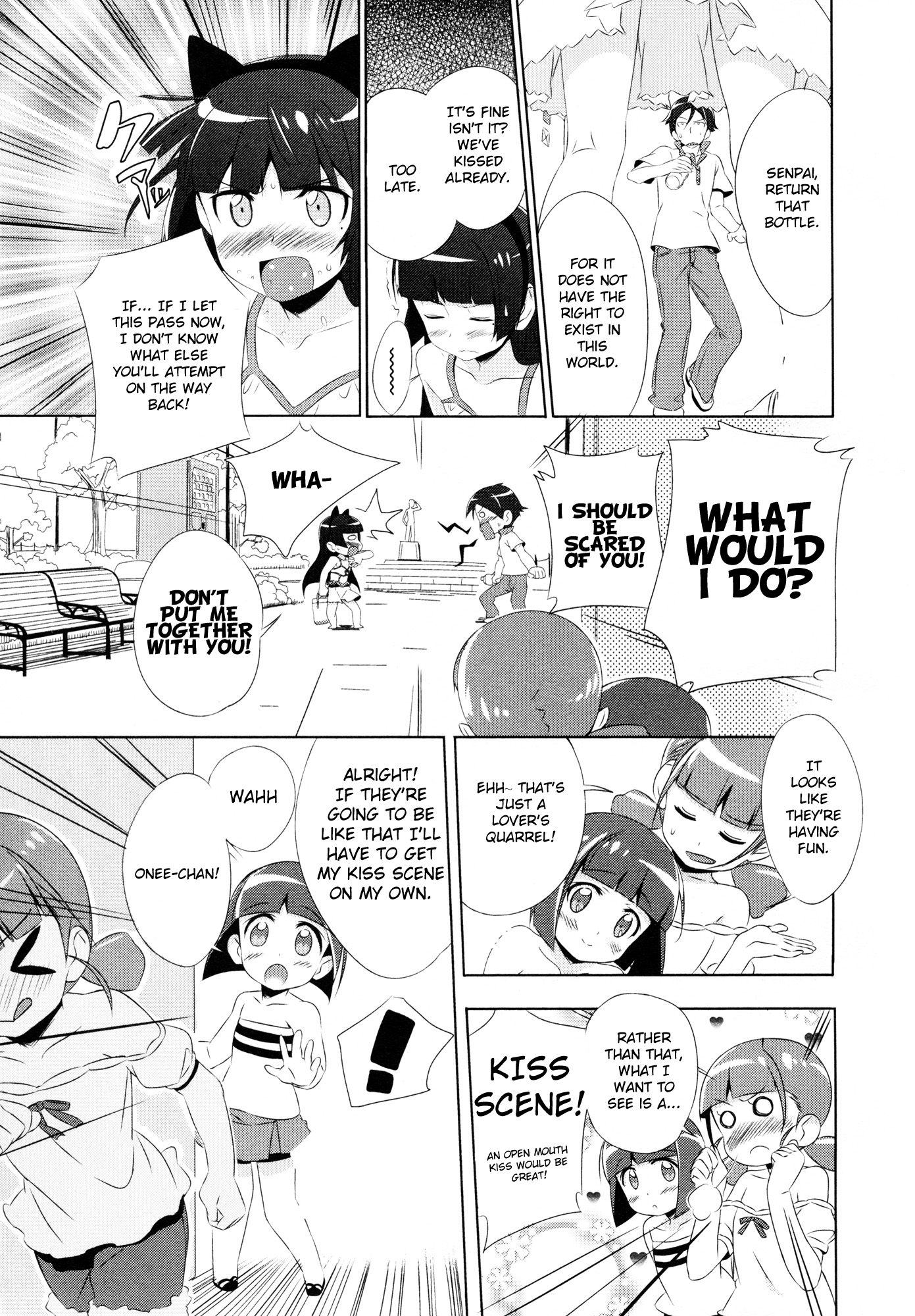 Ore no Imouto ga Konna ni Kawaii Wake ga Nai - Official Anthology Comic Chapter 1.2 page 19 - Chapter 1 v2 : Trouble Sisters