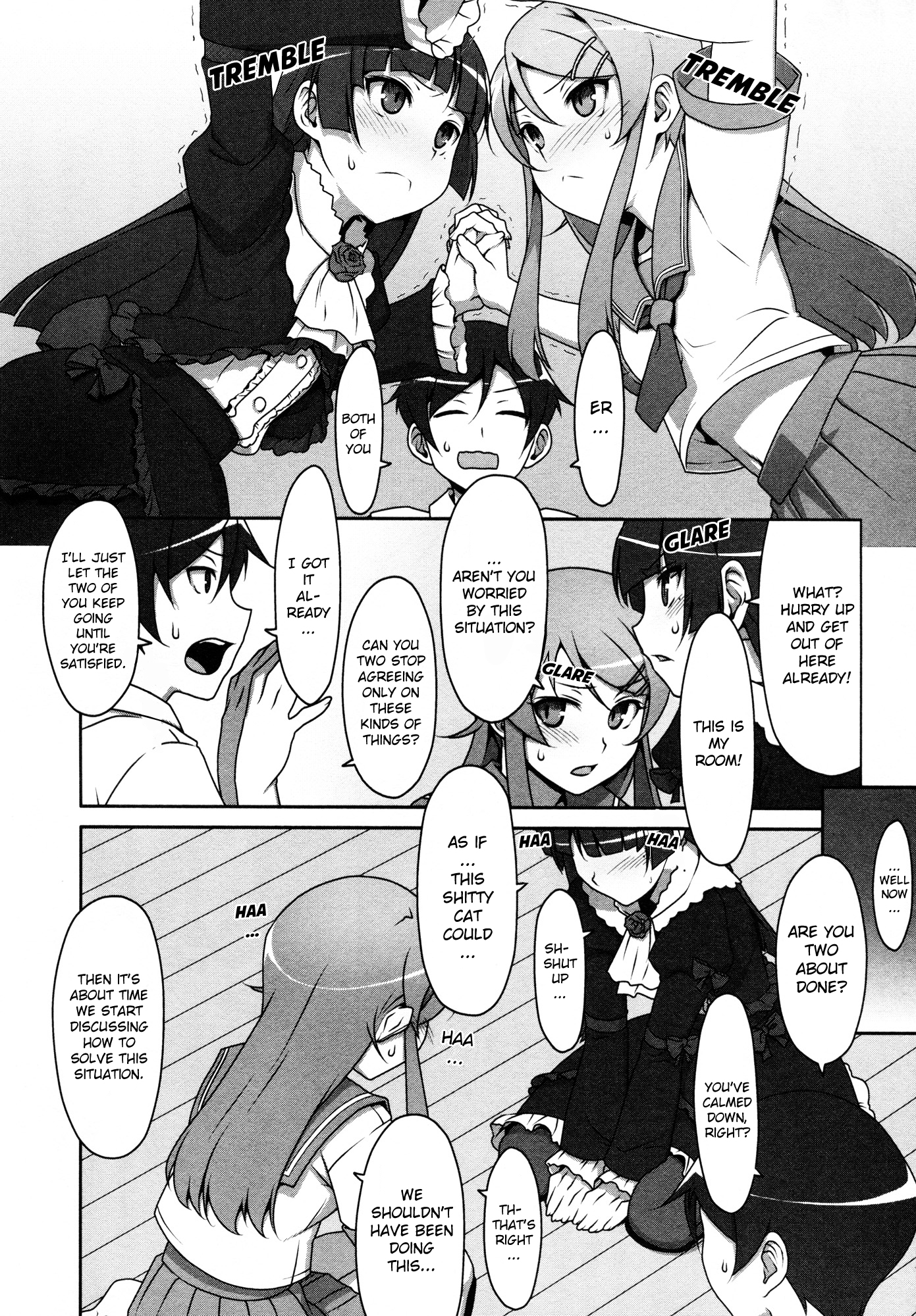 Ore no Imouto ga Konna ni Kawaii Wake ga Nai - Official Anthology Comic Chapter 6.2 page 10 - Chapter 6 v2 : My little sister became that person and that person became my little...
