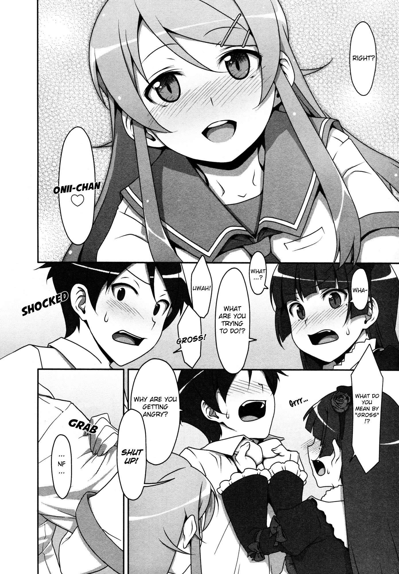 Ore no Imouto ga Konna ni Kawaii Wake ga Nai - Official Anthology Comic Chapter 6.2 page 6 - Chapter 6 v2 : My little sister became that person and that person became my little...