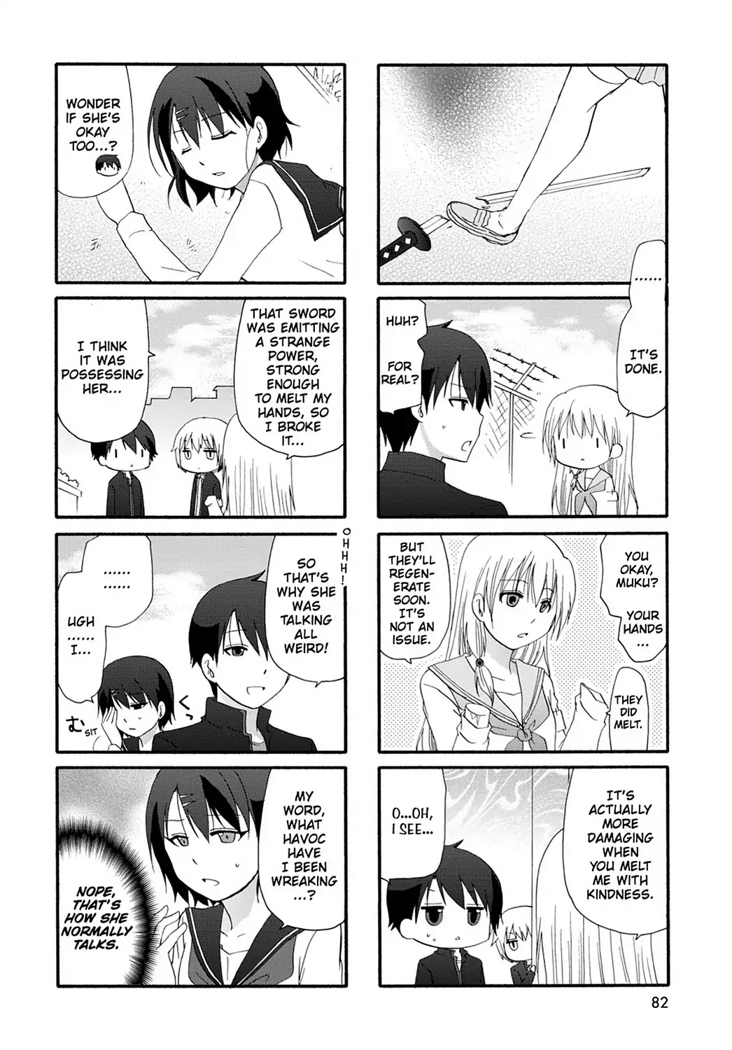 Ore no Kanojo ni Nanika Youkai Chapter 12 page 4 - Chapter 12