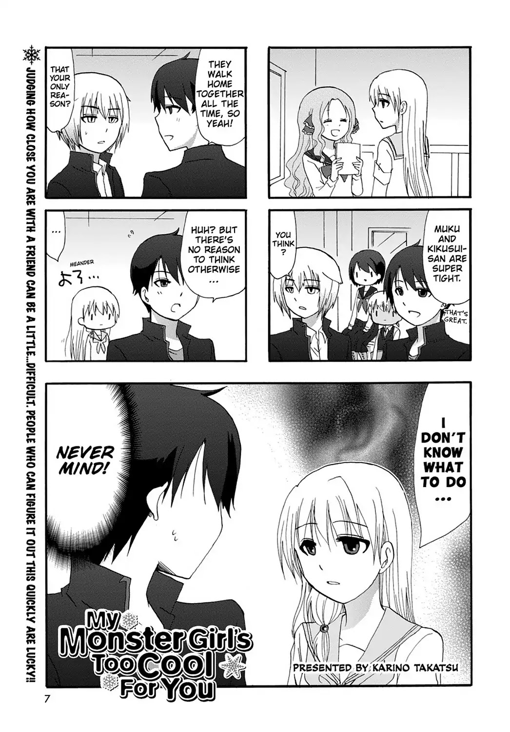 Ore no Kanojo ni Nanika Youkai Chapter 23 page 9 - Chapter 23