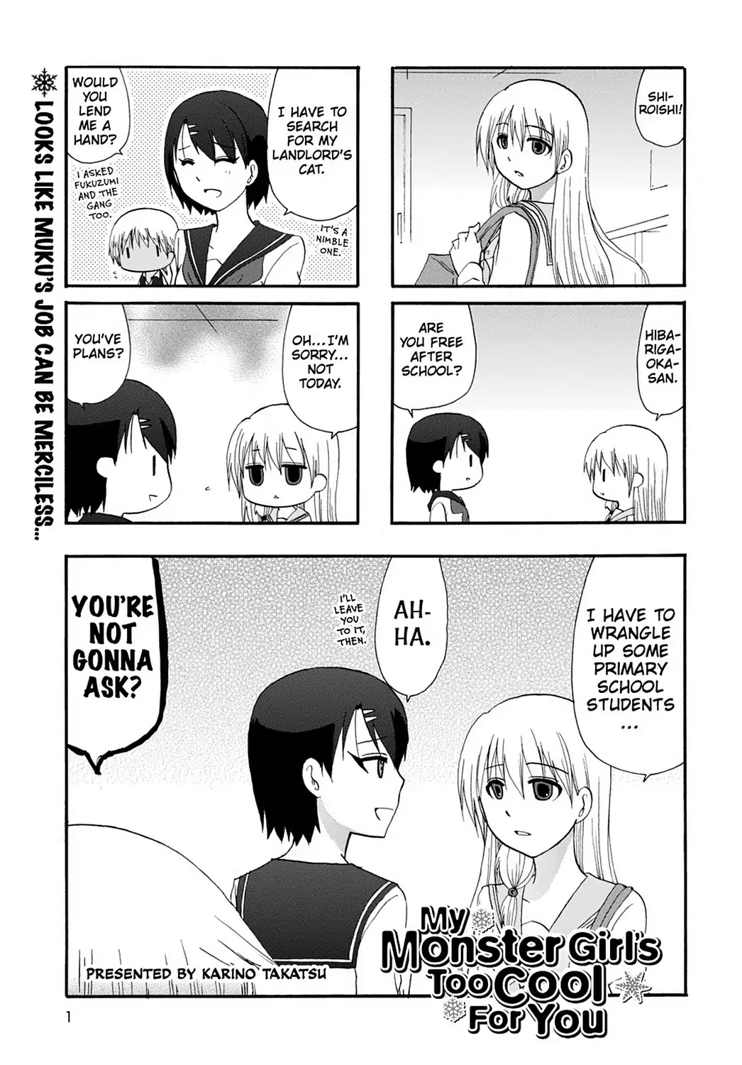 Ore no Kanojo ni Nanika Youkai Chapter 24 page 3 - Chapter 24
