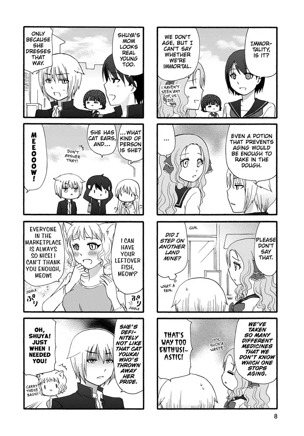 Ore no Kanojo ni Nanika Youkai Chapter 25 page 10 - Chapter 25