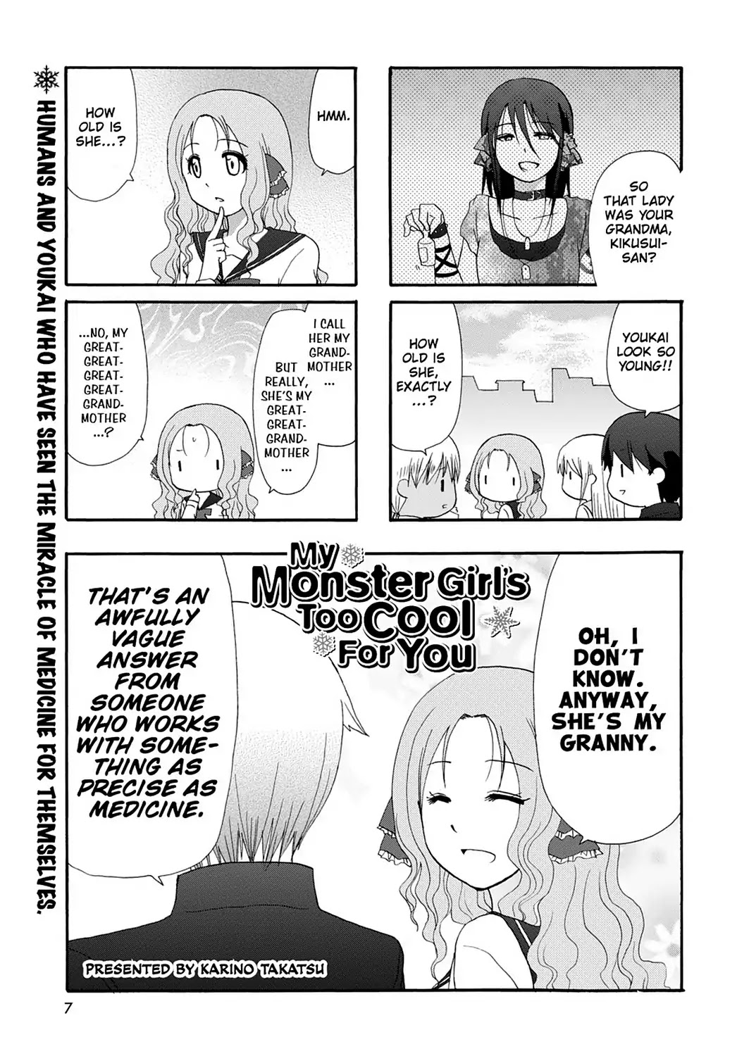 Ore no Kanojo ni Nanika Youkai Chapter 25 page 9 - Chapter 25