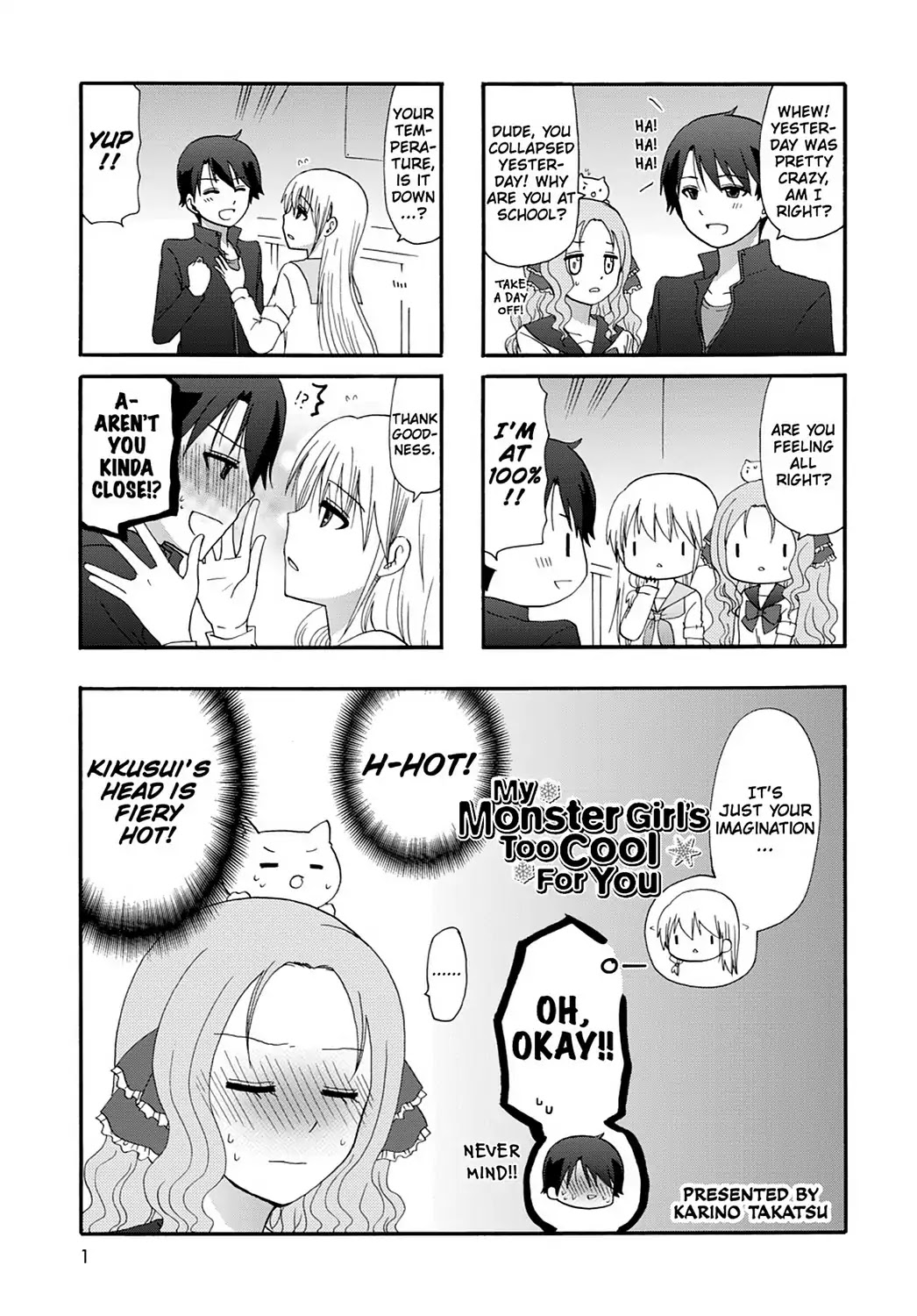 Ore no Kanojo ni Nanika Youkai Chapter 30 page 3 - Chapter 30