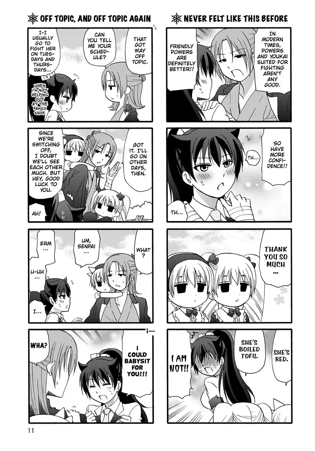 Ore no Kanojo ni Nanika Youkai Chapter 34 page 13 - Chapter 34