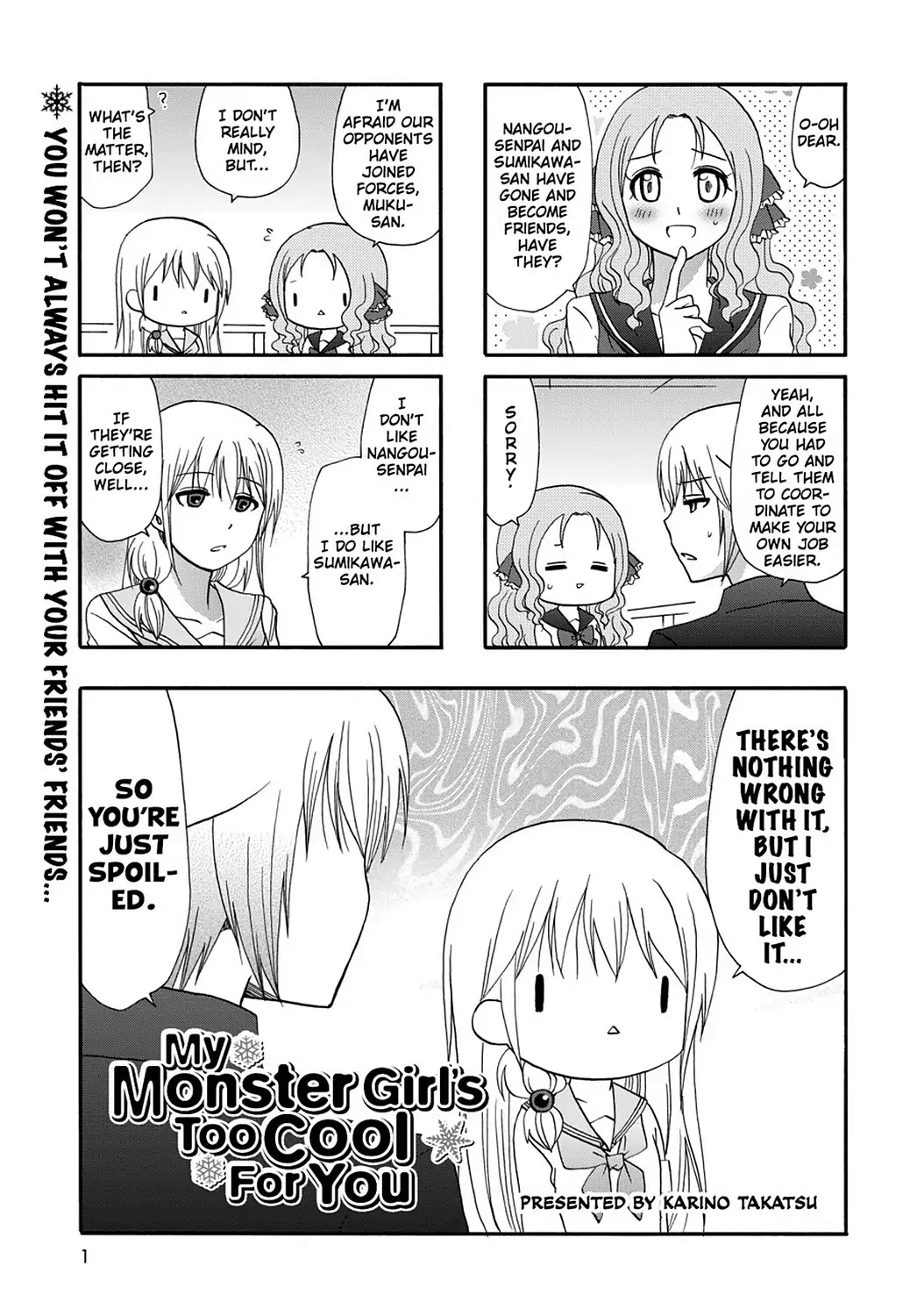 Ore no Kanojo ni Nanika Youkai Chapter 35 page 3 - Chapter 35