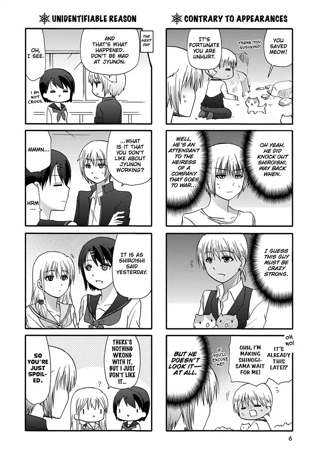 Ore no Kanojo ni Nanika Youkai Chapter 35 page 8 - Chapter 35