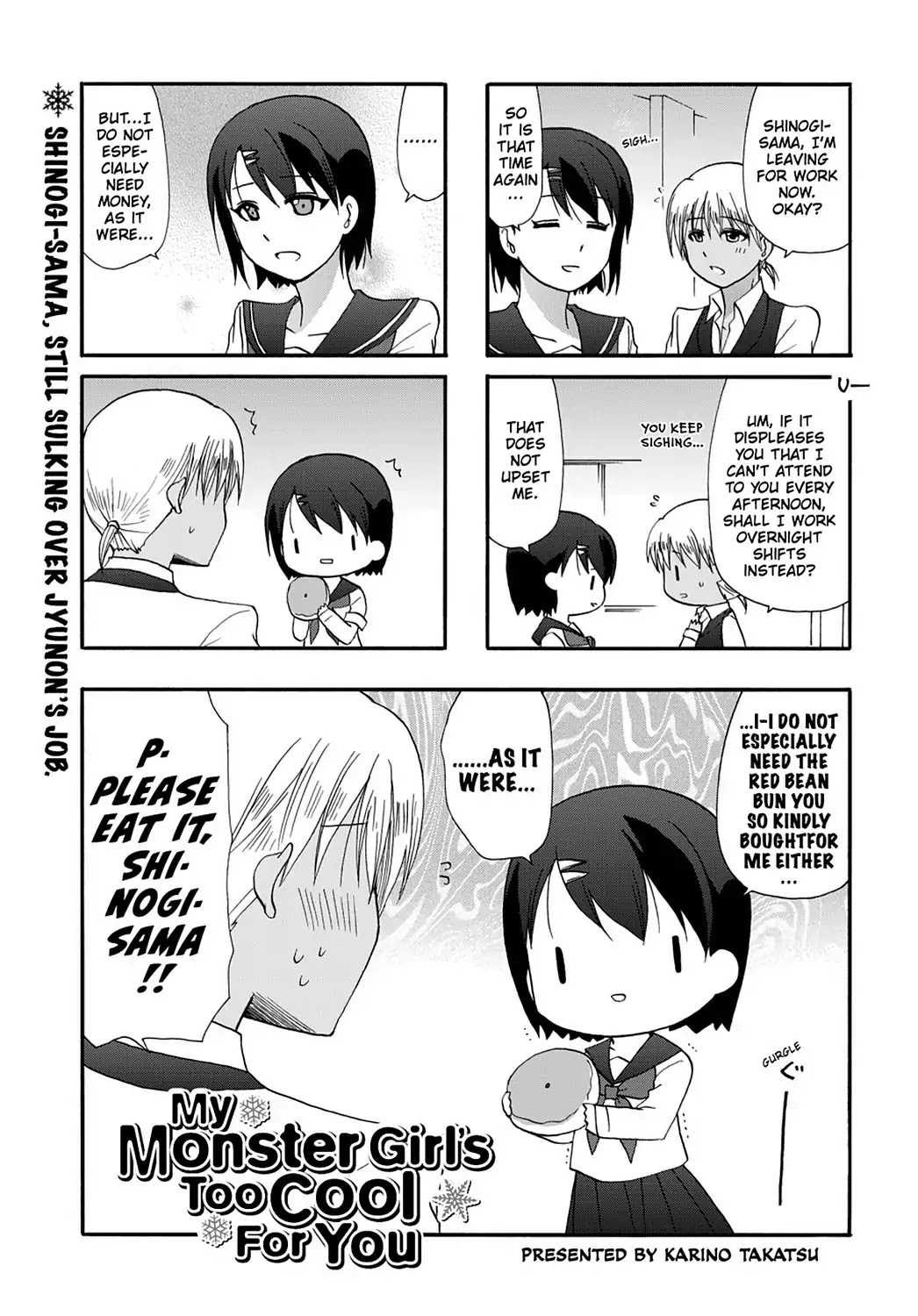 Ore no Kanojo ni Nanika Youkai Chapter 36 page 3 - Chapter 36