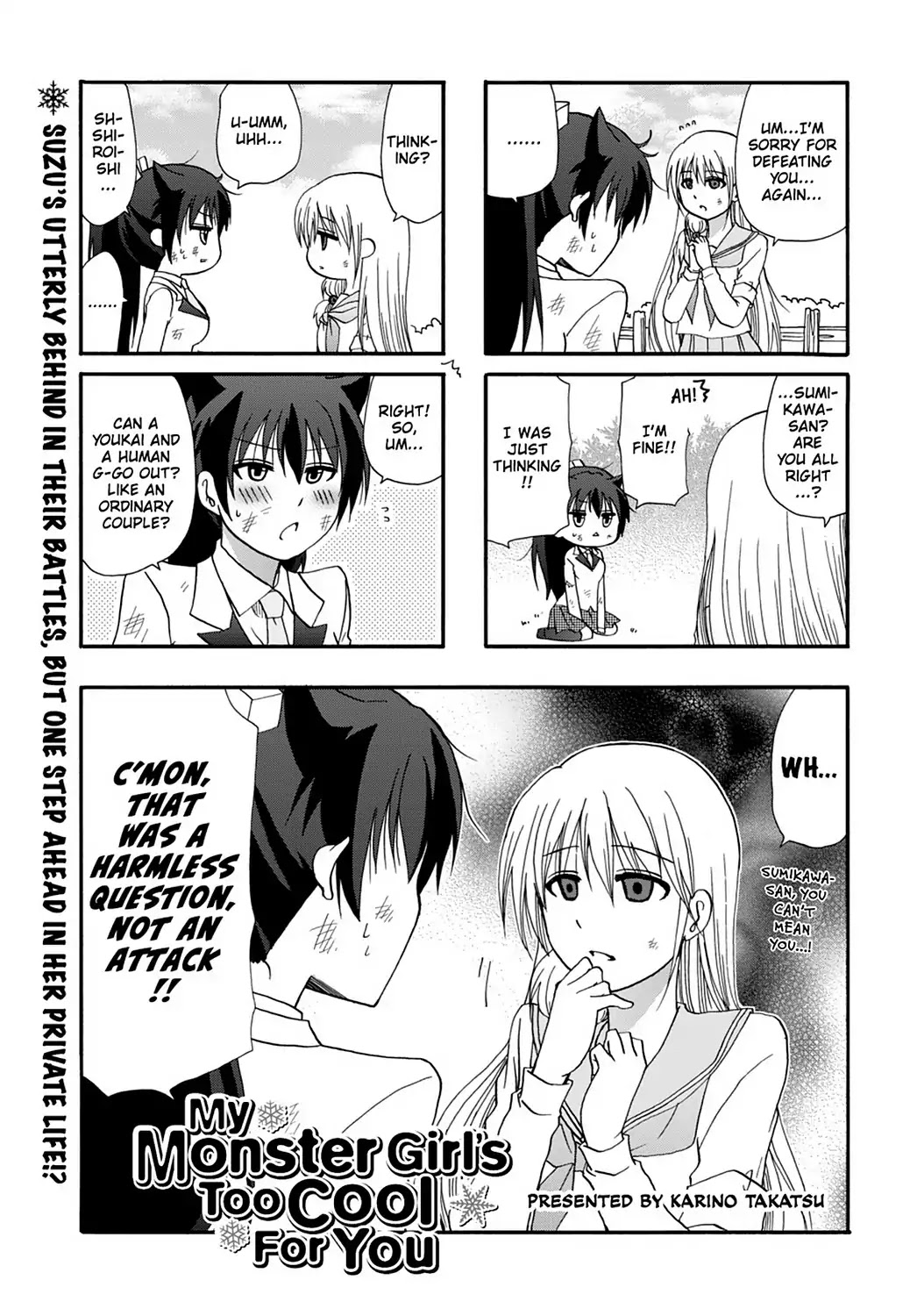 Ore no Kanojo ni Nanika Youkai Chapter 36 page 9 - Chapter 36