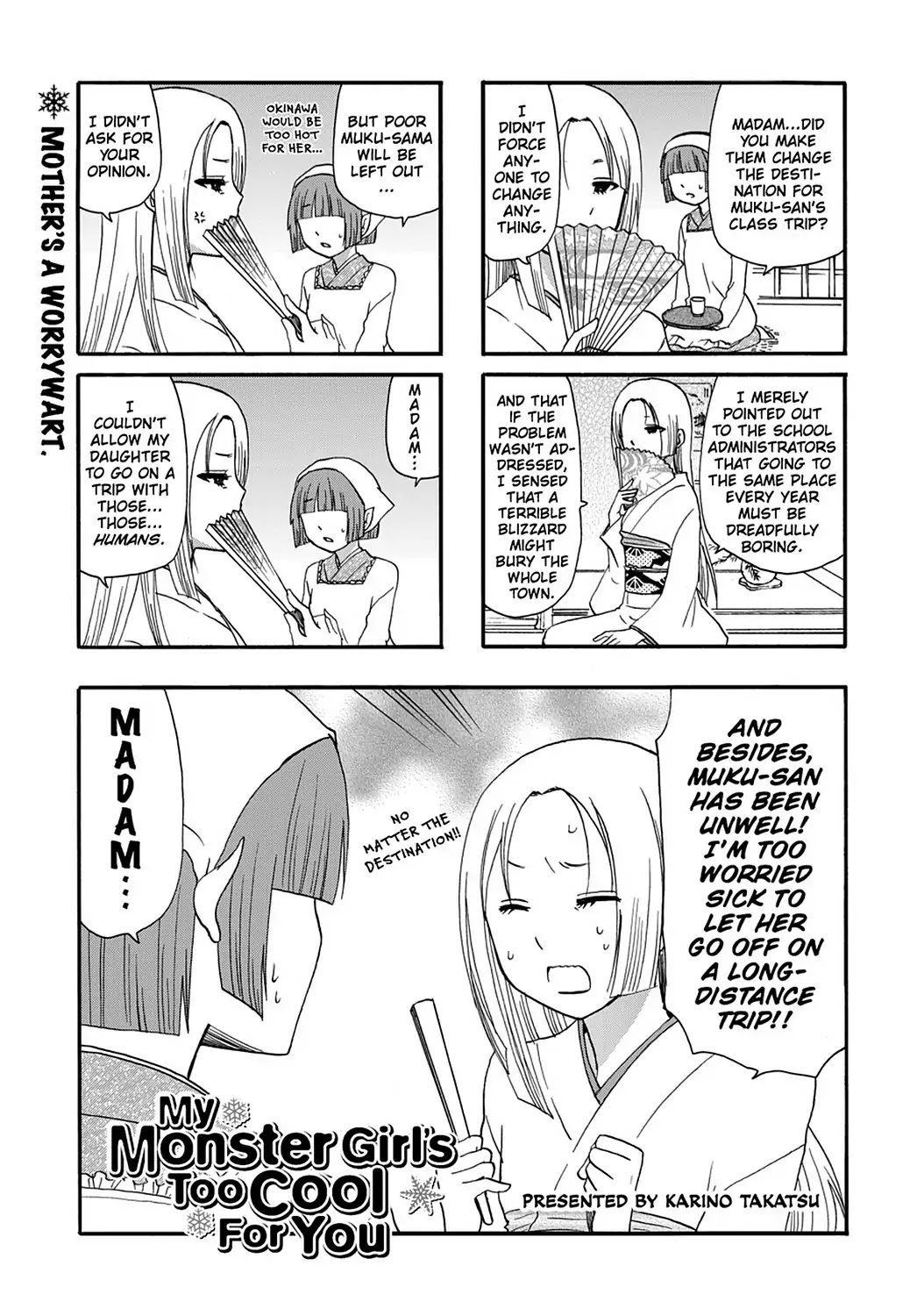 Ore no Kanojo ni Nanika Youkai Chapter 37 page 3 - Chapter 37