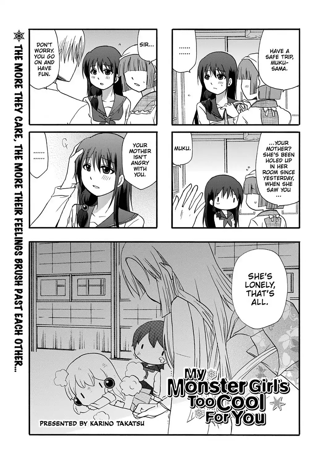 Ore no Kanojo ni Nanika Youkai Chapter 38 page 3 - Chapter 38