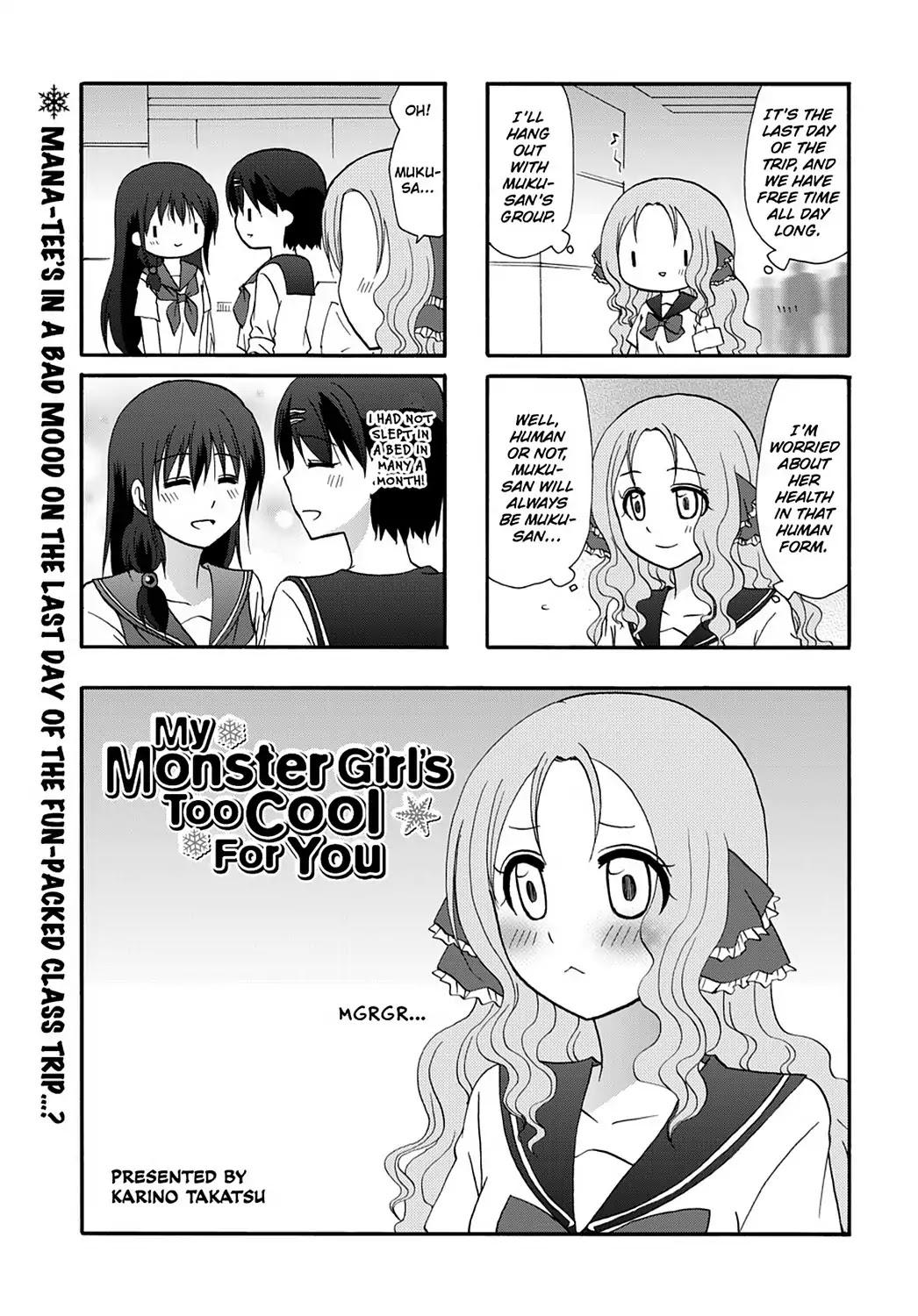 Ore no Kanojo ni Nanika Youkai Chapter 39 page 9 - Chapter 39