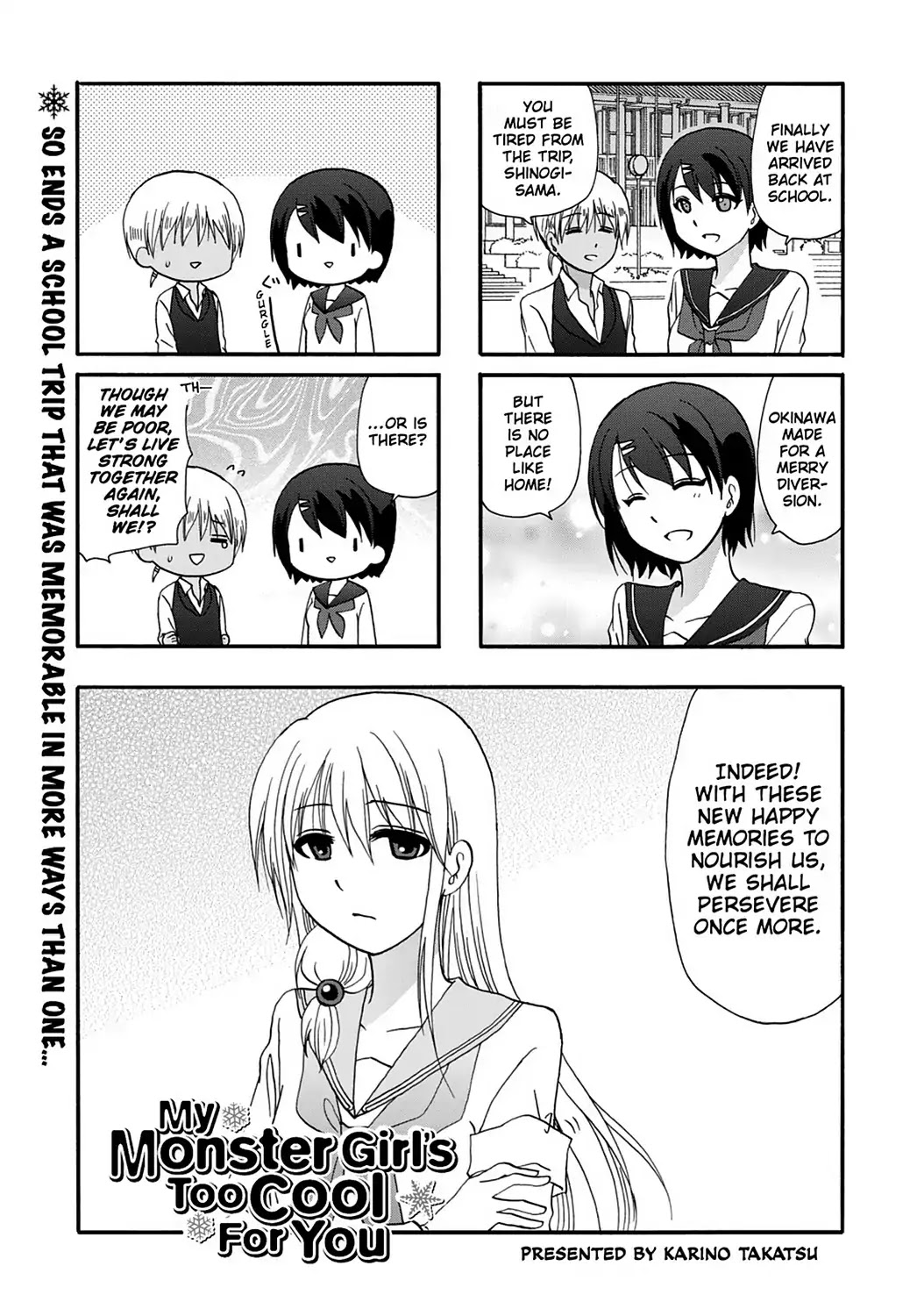 Ore no Kanojo ni Nanika Youkai Chapter 40 page 9 - Chapter 40