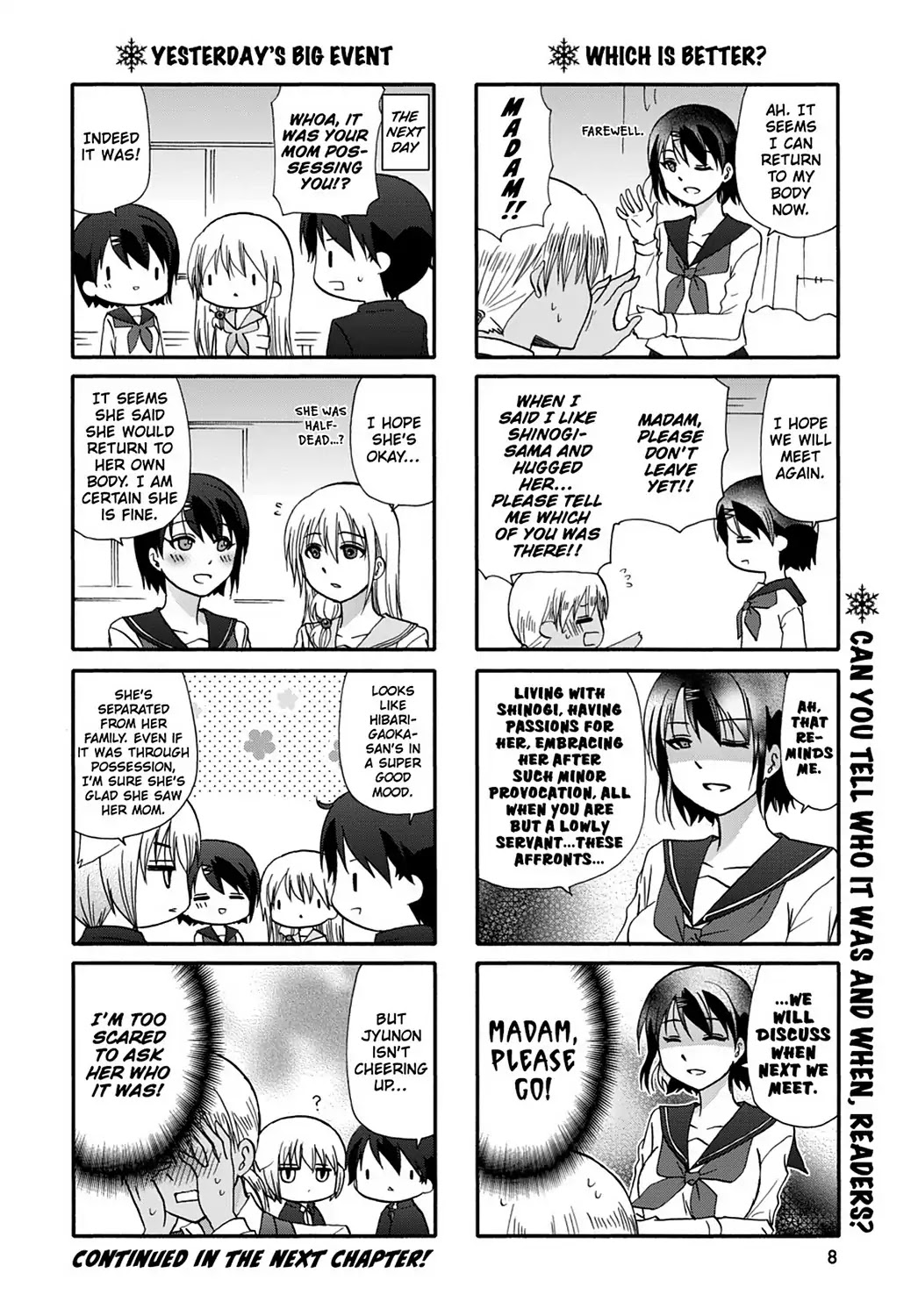 Ore no Kanojo ni Nanika Youkai Chapter 42 page 10 - Chapter 42