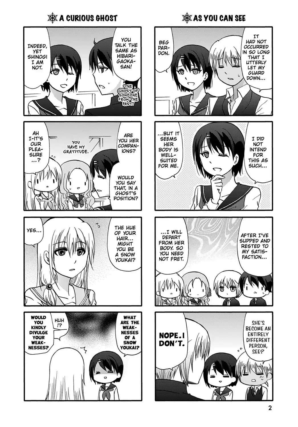 Ore no Kanojo ni Nanika Youkai Chapter 42 page 4 - Chapter 42