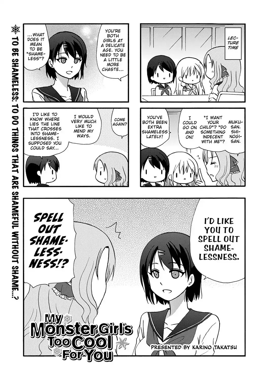 Ore no Kanojo ni Nanika Youkai Chapter 48 page 9 - Chapter 48