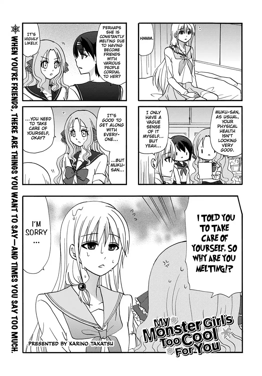 Ore no Kanojo ni Nanika Youkai Chapter 51 page 3 - Chapter 51