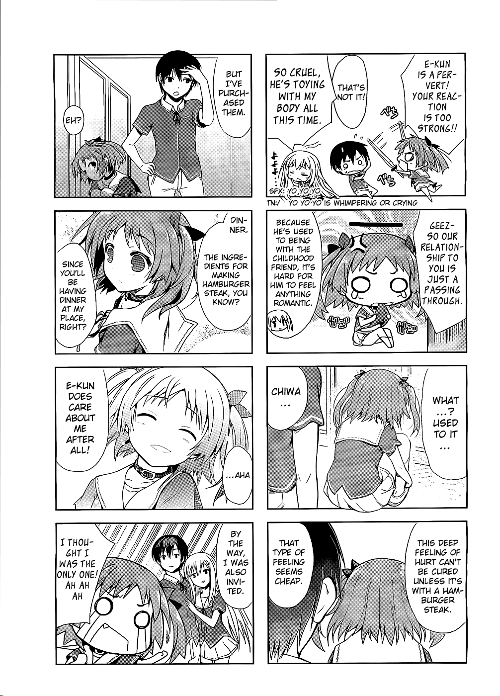 Ore no Kanojo to Osananajimi ga Shuraba Sugiru 4-Koma Chapter 1.2 page 12 - Chapter 1 v2 : Childhood Friend's Romance Will Not Come to Fruition?