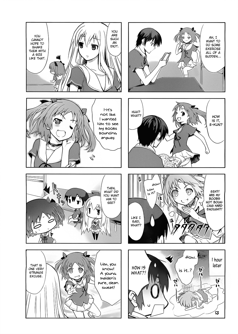 Ore no Kanojo to Osananajimi ga Shuraba Sugiru 4-Koma Chapter 2.2 page 5 - Chapter 2 v2 : Do you like a big chest or a small chest?