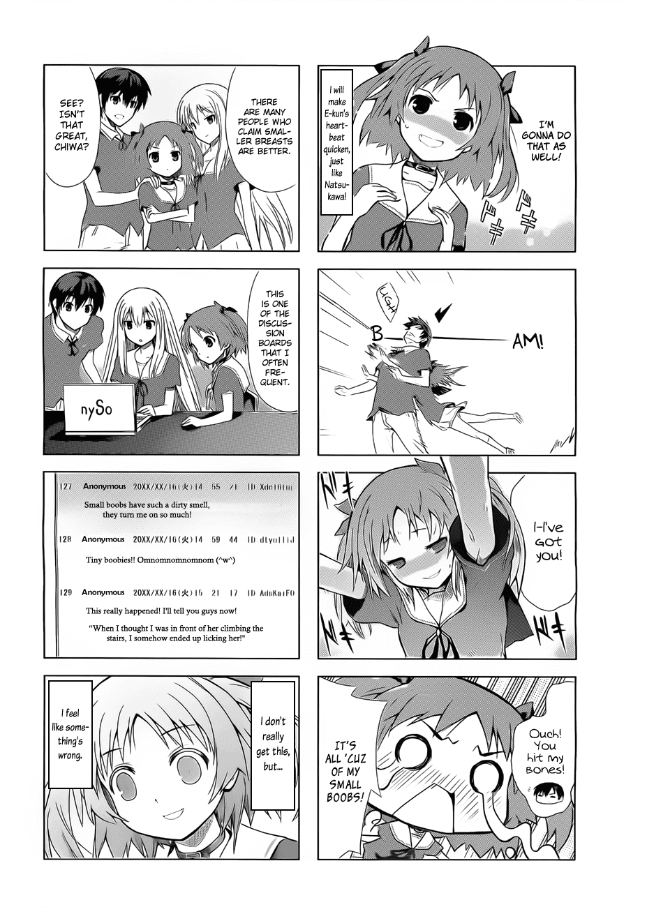 Ore no Kanojo to Osananajimi ga Shuraba Sugiru 4-Koma Chapter 2.2 page 9 - Chapter 2 v2 : Do you like a big chest or a small chest?