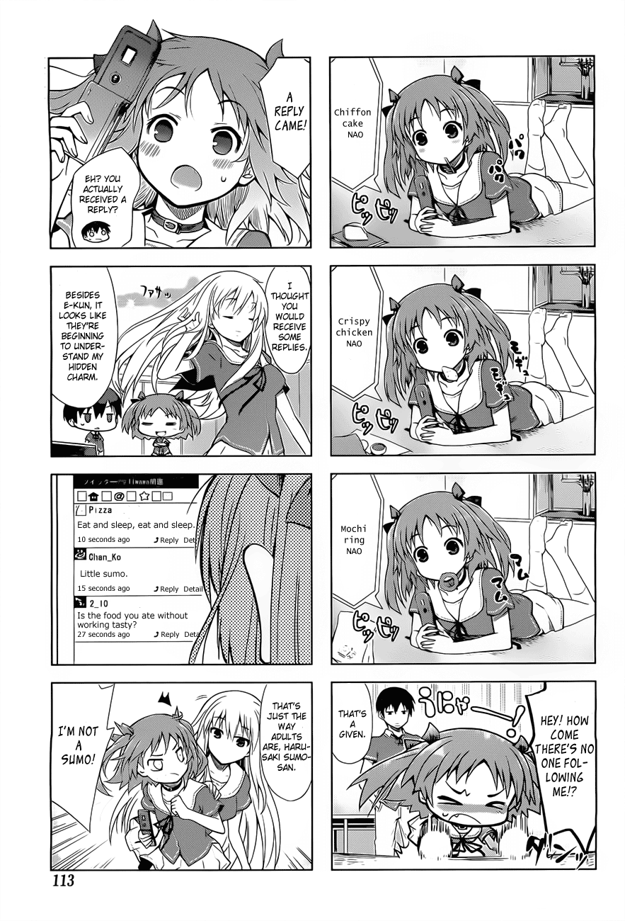 Ore no Kanojo to Osananajimi ga Shuraba Sugiru 4-Koma Chapter 3.2 page 5 - Chapter 3 v2 : Let's Get on Twitter!!