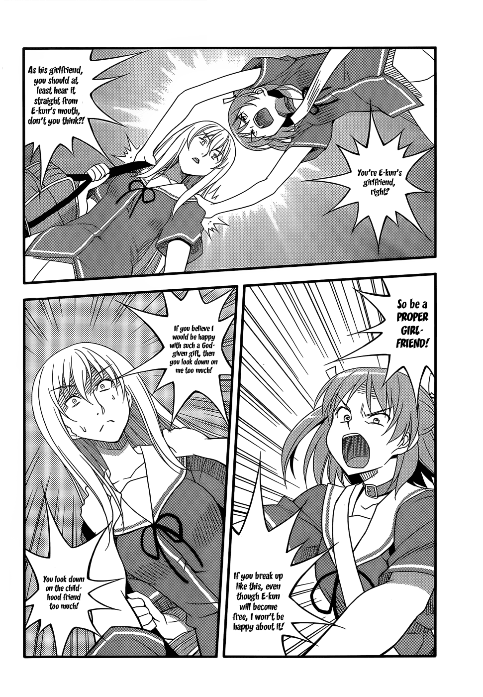 Ore no Kanojo to Osananajimi ga Shuraba Sugiru + H Chapter 10 page 10 - Chapter 10: The girl's comeback and the guy's true intentions