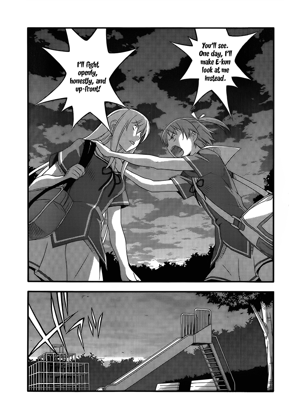 Ore no Kanojo to Osananajimi ga Shuraba Sugiru + H Chapter 10 page 11 - Chapter 10: The girl's comeback and the guy's true intentions
