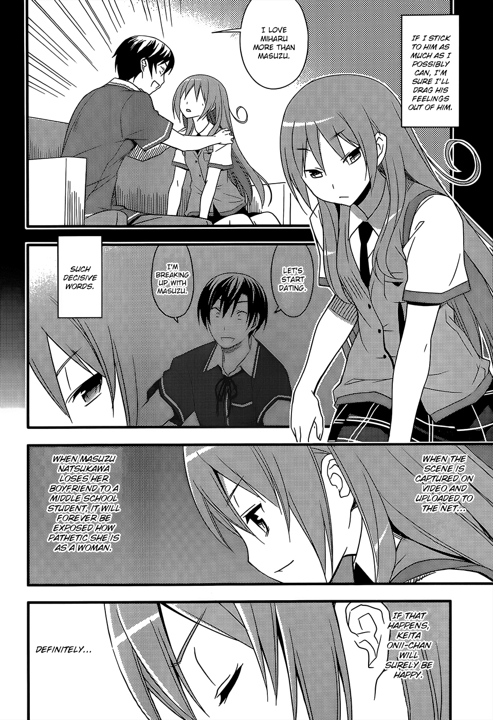 Ore no Kanojo to Osananajimi ga Shuraba Sugiru + H Chapter 11 page 10 - Chapter 11: Love that is extinguished, love that has been brought back to life