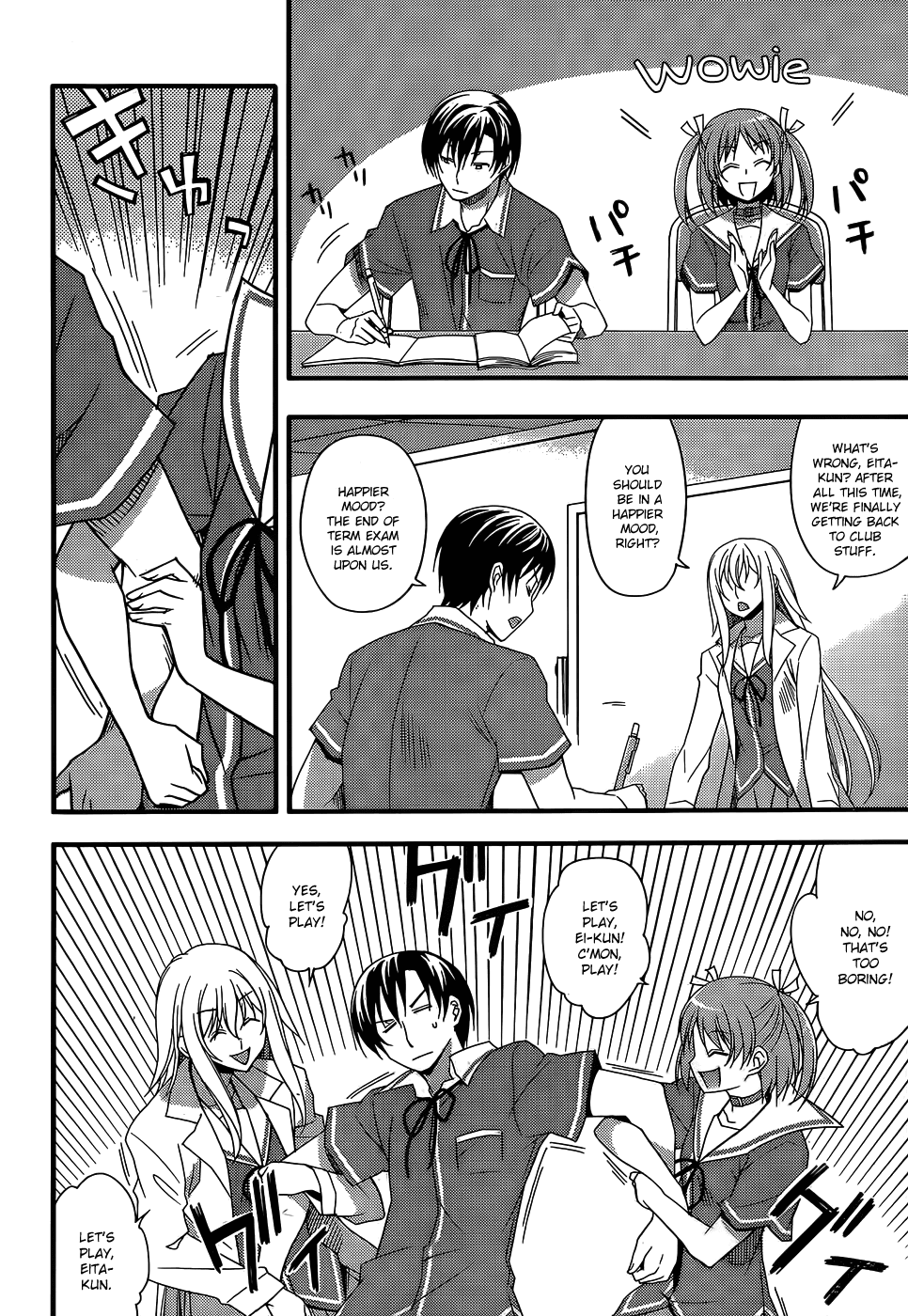 Ore no Kanojo to Osananajimi ga Shuraba Sugiru + H Chapter 12 page 4 - Chapter 12: In order to become an outstanding maiden [END]