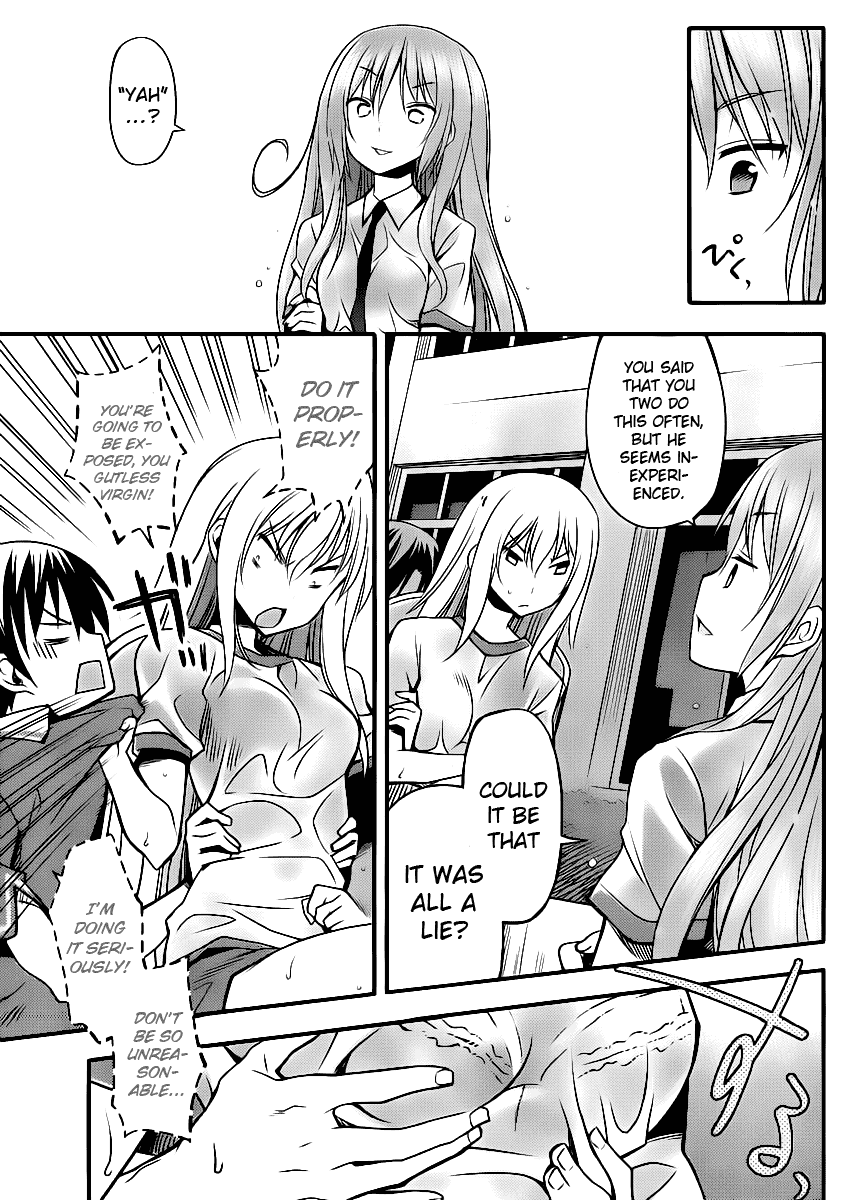 Ore no Kanojo to Osananajimi ga Shuraba Sugiru + H Chapter 4 page 15 - Chapter 4: The Day that Your Girlfriend is Wet all Over