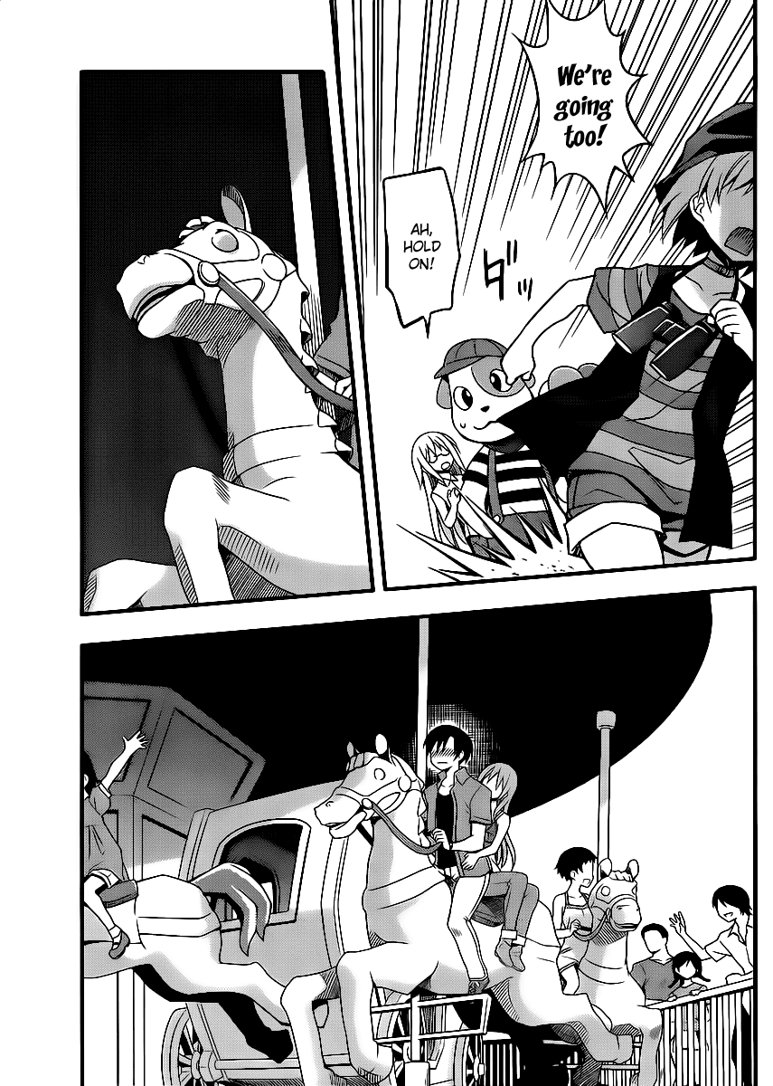 Ore no Kanojo to Osananajimi ga Shuraba Sugiru + H Chapter 7 page 14 - Chapter 7: Restriction on the date have a battlefield flavor