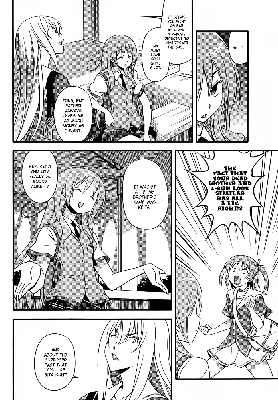 Ore no Kanojo to Osananajimi ga Shuraba Sugiru + H Chapter 9 page 10 - Chapter 9: A Cruel Lie and a Harsh Truth