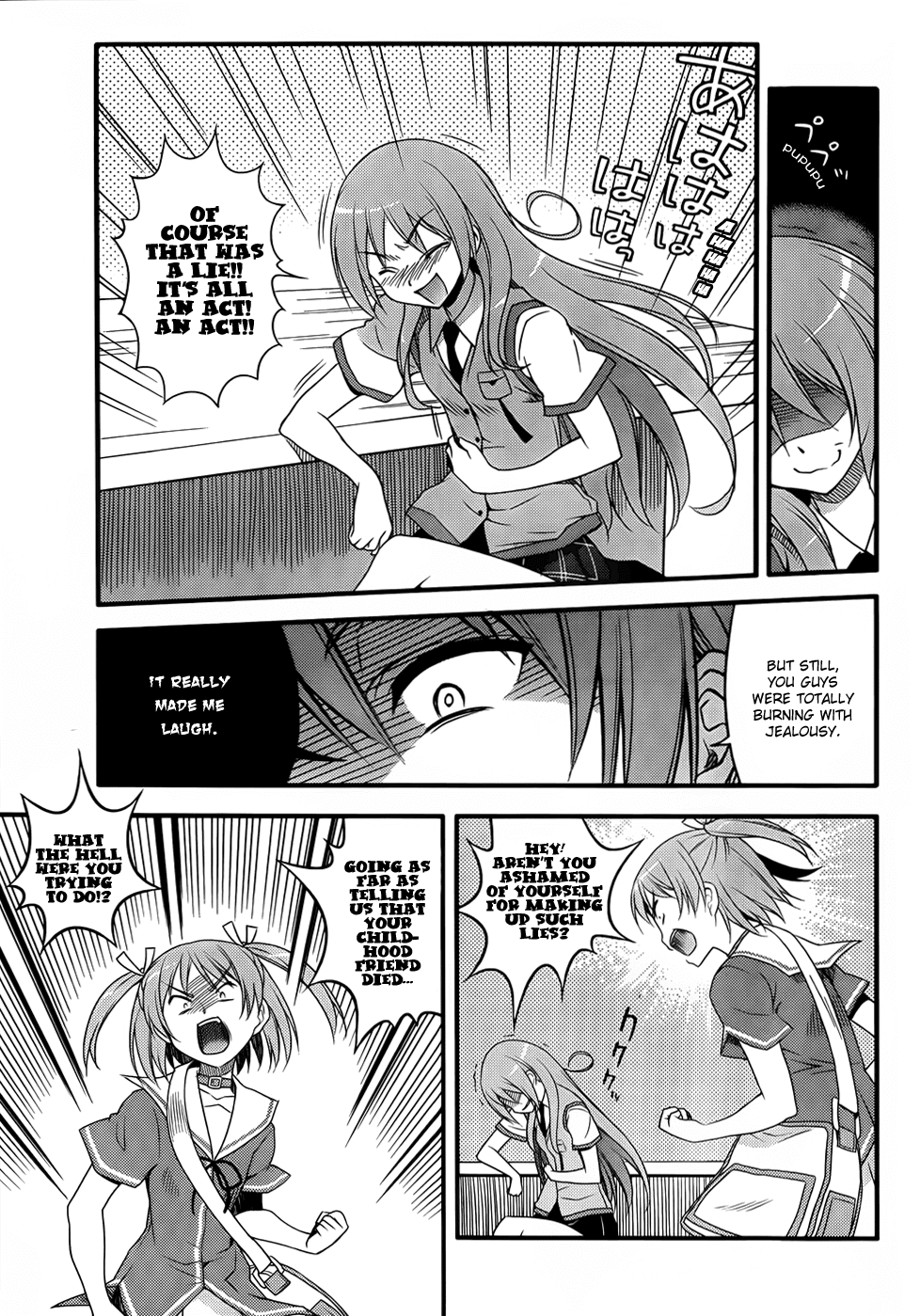 Ore no Kanojo to Osananajimi ga Shuraba Sugiru + H Chapter 9 page 11 - Chapter 9: A Cruel Lie and a Harsh Truth