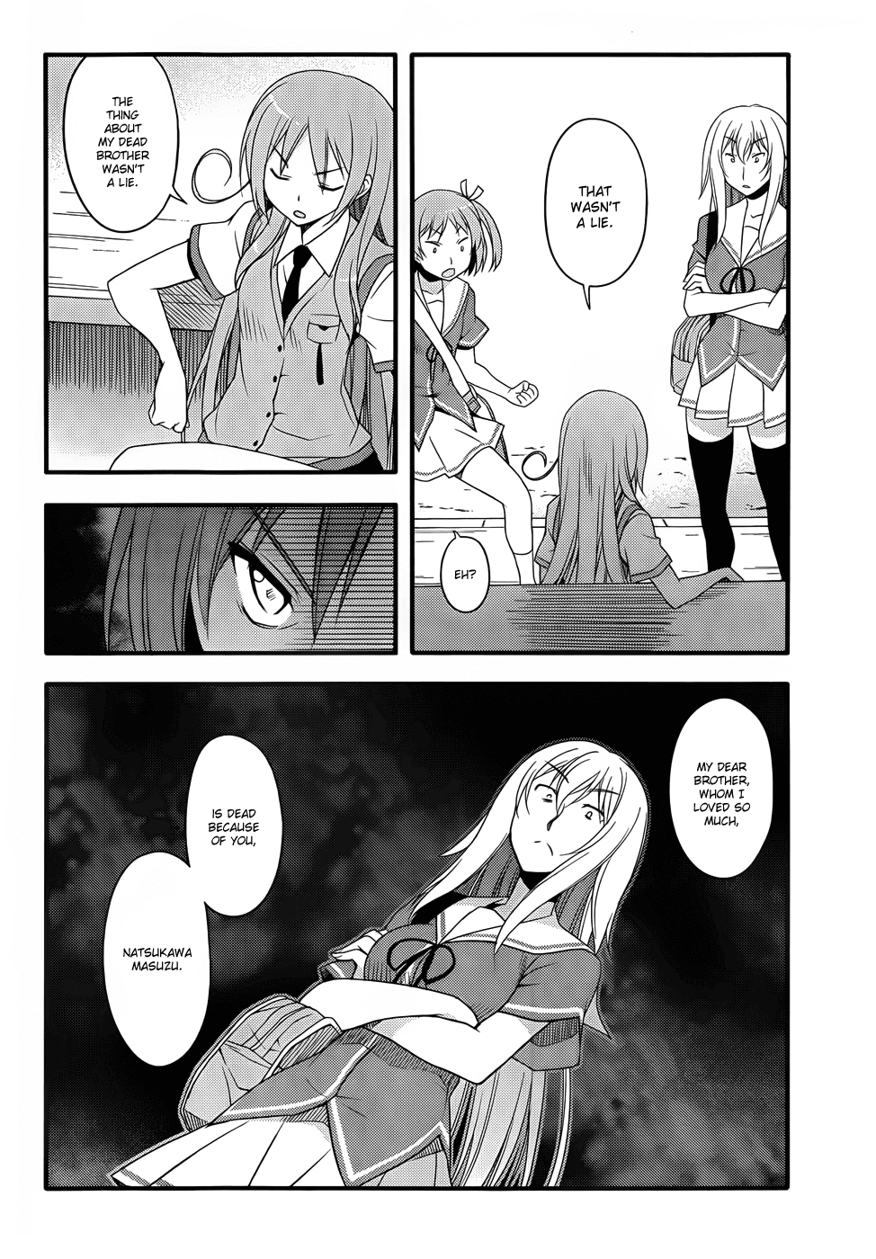 Ore no Kanojo to Osananajimi ga Shuraba Sugiru + H Chapter 9 page 12 - Chapter 9: A Cruel Lie and a Harsh Truth