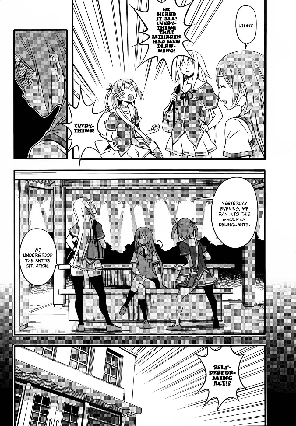 Ore no Kanojo to Osananajimi ga Shuraba Sugiru + H Chapter 9 page 8 - Chapter 9: A Cruel Lie and a Harsh Truth