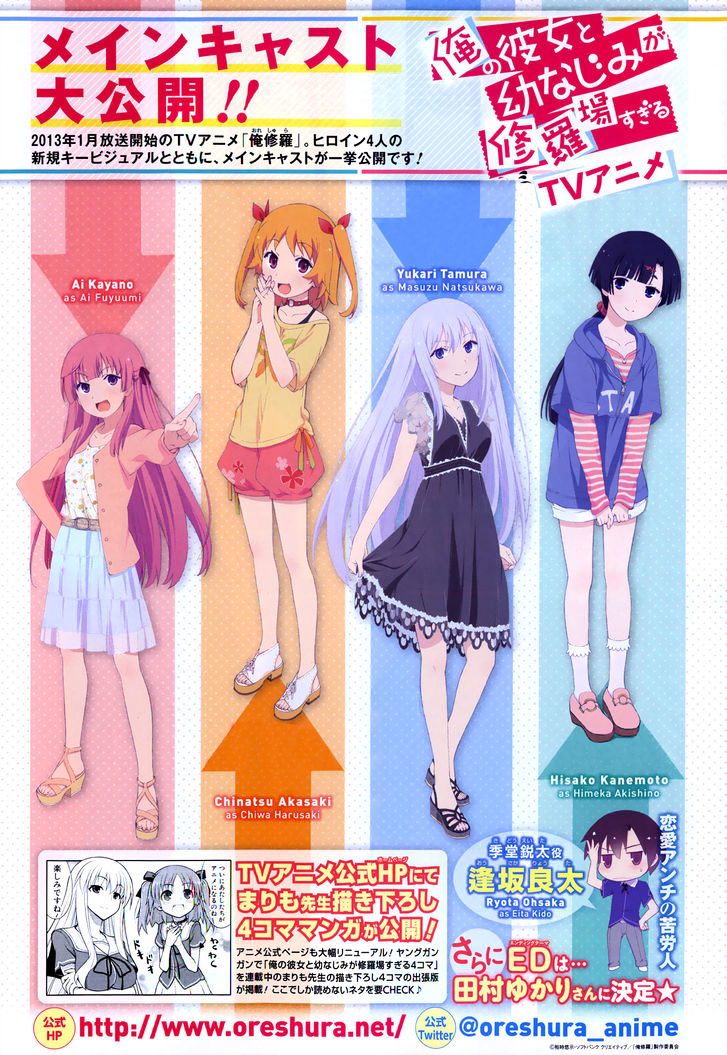 Ore no Kanojo to Osananajimi ga Shuraba Sugiru Chapter 20 page 1 - Chapter 20 : Taking a Brand New Step is a Battlefield