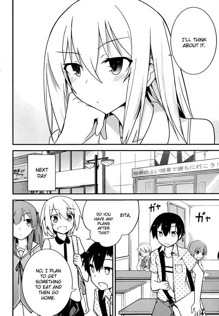 Ore no Kanojo to Osananajimi ga Shuraba Sugiru Chapter 24 page 17 - Chapter 24 : In A Cafe With The Girlfriend Is A Battlefield