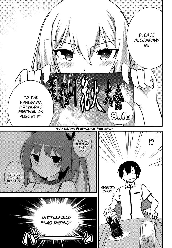 Ore no Kanojo to Osananajimi ga Shuraba Sugiru Chapter 24 page 8 - Chapter 24 : In A Cafe With The Girlfriend Is A Battlefield