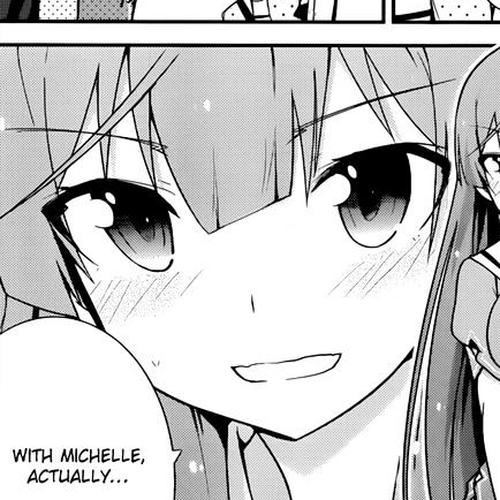 Ore no Kanojo to Osananajimi ga Shuraba Sugiru Chapter 24 : In A Cafe With The Girlfriend Is A Battlefield cover