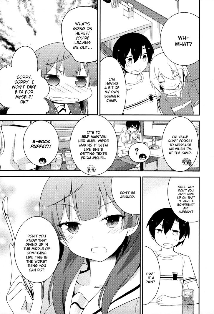 Ore no Kanojo to Osananajimi ga Shuraba Sugiru Chapter 30 page 17 - Chapter 30 : Excitement on the Eve of the Training Camp is a Battlefield