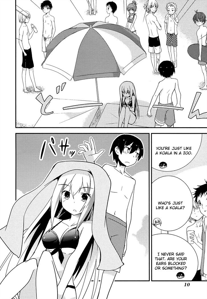 Ore no Kanojo to Osananajimi ga Shuraba Sugiru Chapter 32 page 12 - Chapter 32 : The battlefield of enjoying the beach