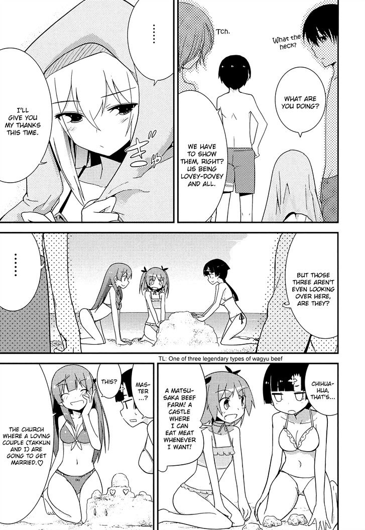 Ore no Kanojo to Osananajimi ga Shuraba Sugiru Chapter 32 page 13 - Chapter 32 : The battlefield of enjoying the beach