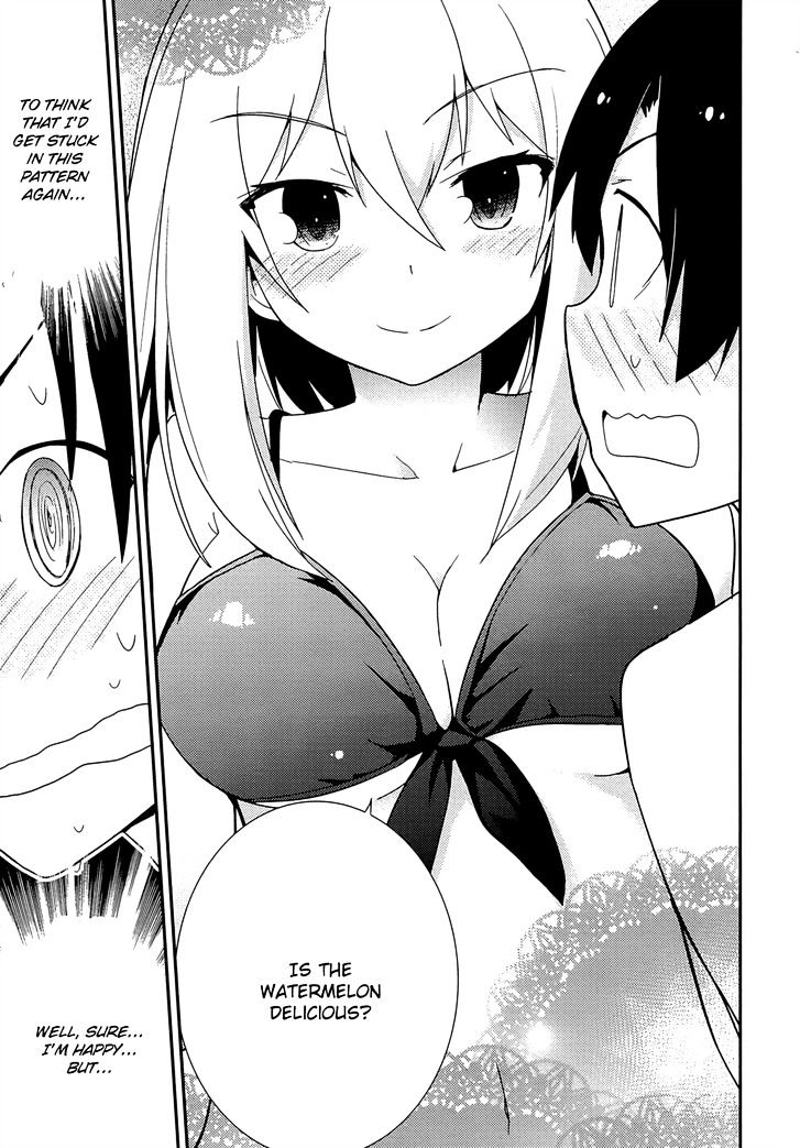 Ore no Kanojo to Osananajimi ga Shuraba Sugiru Chapter 32 page 21 - Chapter 32 : The battlefield of enjoying the beach