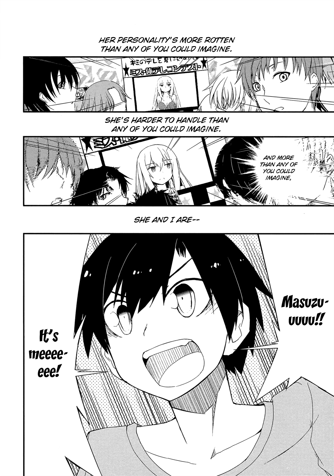 Ore no Kanojo to Osananajimi ga Shuraba Sugiru Chapter 36.2 page 2 - Chapter 36 v2 : The battlefield of resolve to be a boyfriend