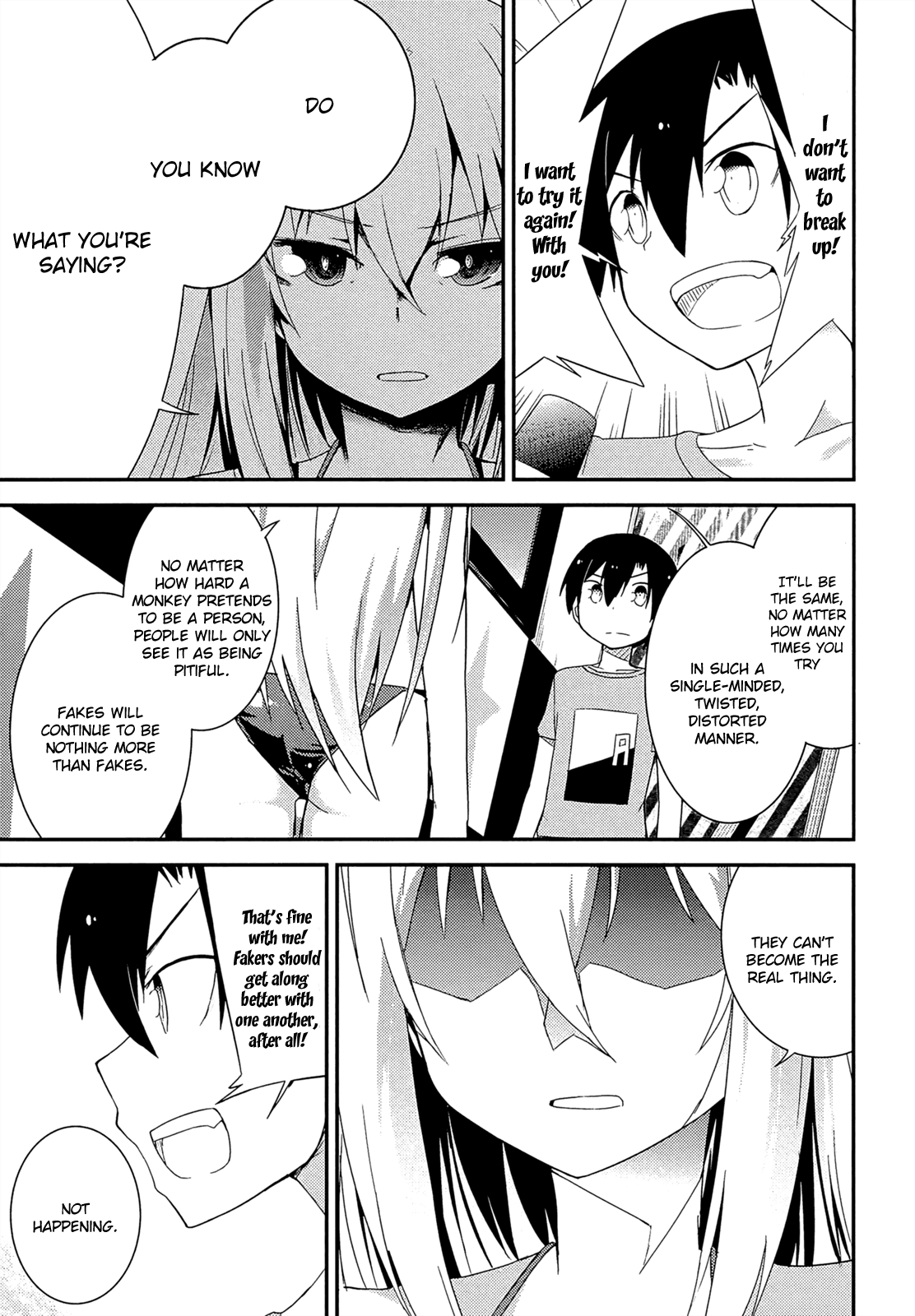 Ore no Kanojo to Osananajimi ga Shuraba Sugiru Chapter 36.2 page 7 - Chapter 36 v2 : The battlefield of resolve to be a boyfriend