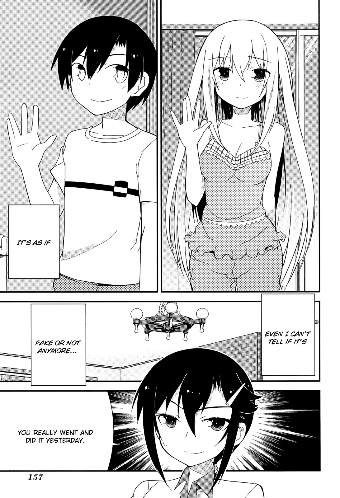 Ore no Kanojo to Osananajimi ga Shuraba Sugiru Chapter 37 page 21 - Chapter 37 : The battlefield to a new world