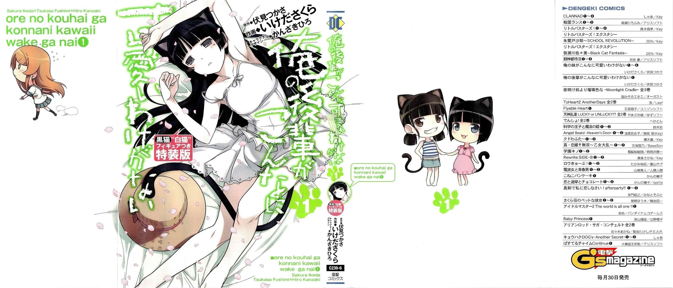 Ore no Kouhai ga Konna ni Kawaii Wake ga Nai Chapter 0 page 1 - Chapter 0